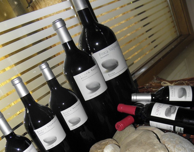 Botellas de vino español